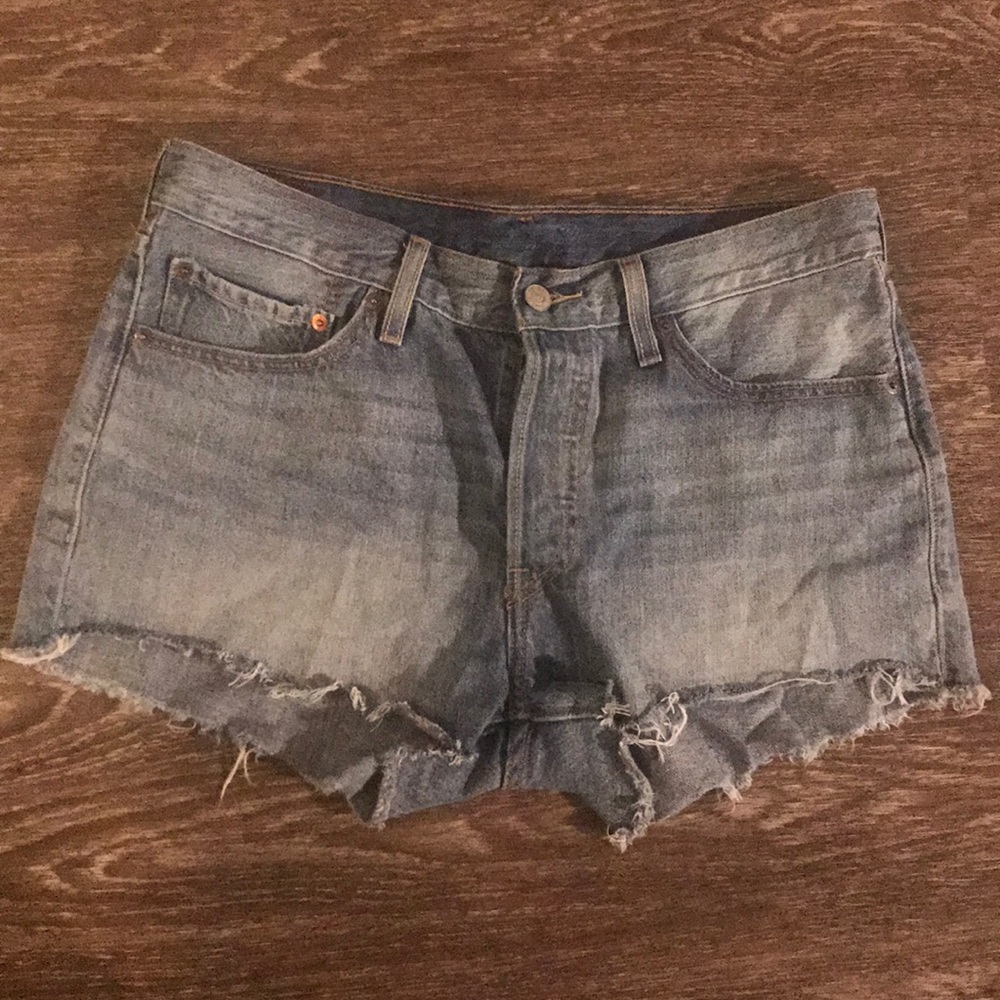 Levi High Rise Shorts